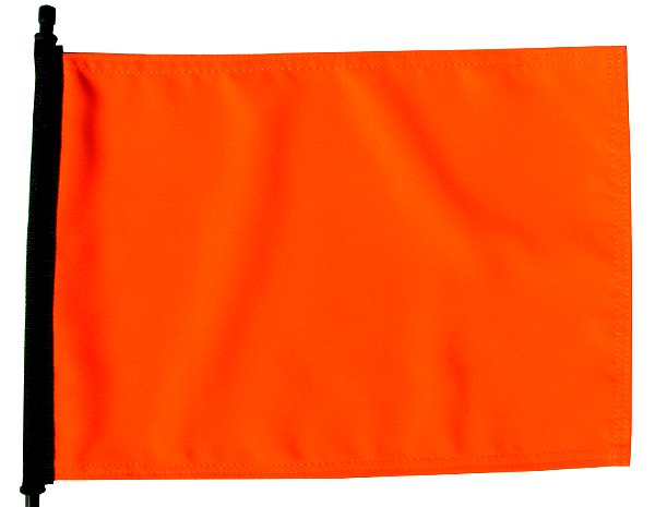 High Visibility rectangle flag