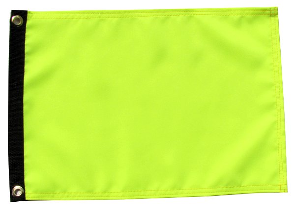 High Visibility yellow flag